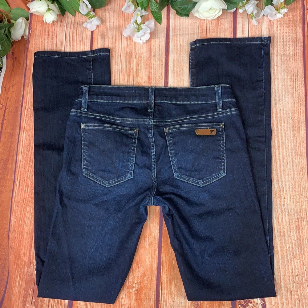 Joes "Gina" Slim Fit Mini Boot Dark Wash Jeans J88 - Picture 5 of 8